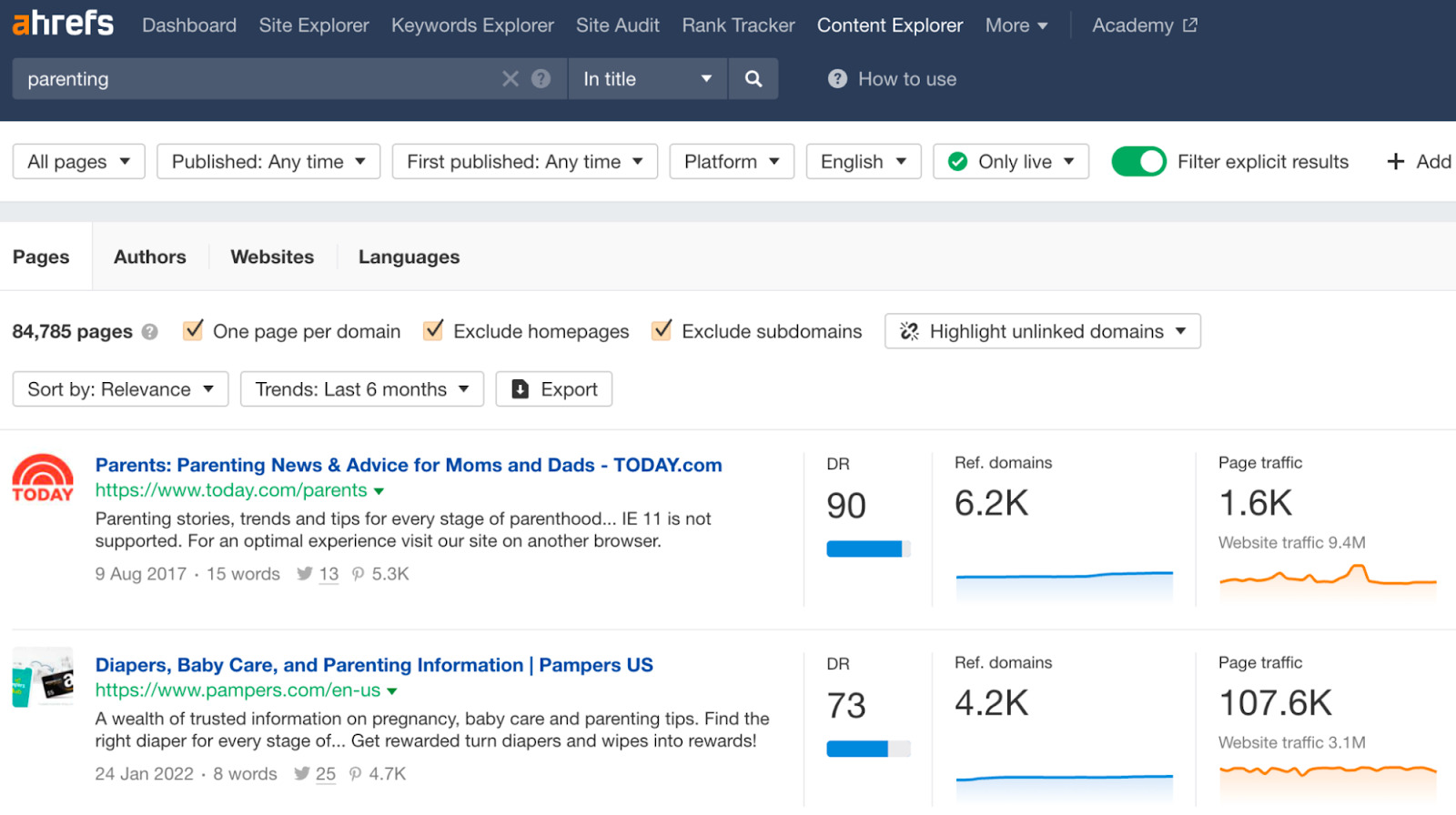 Using Ahrefs' Content Explorer to boost blog traffic with guest posting opportunities.