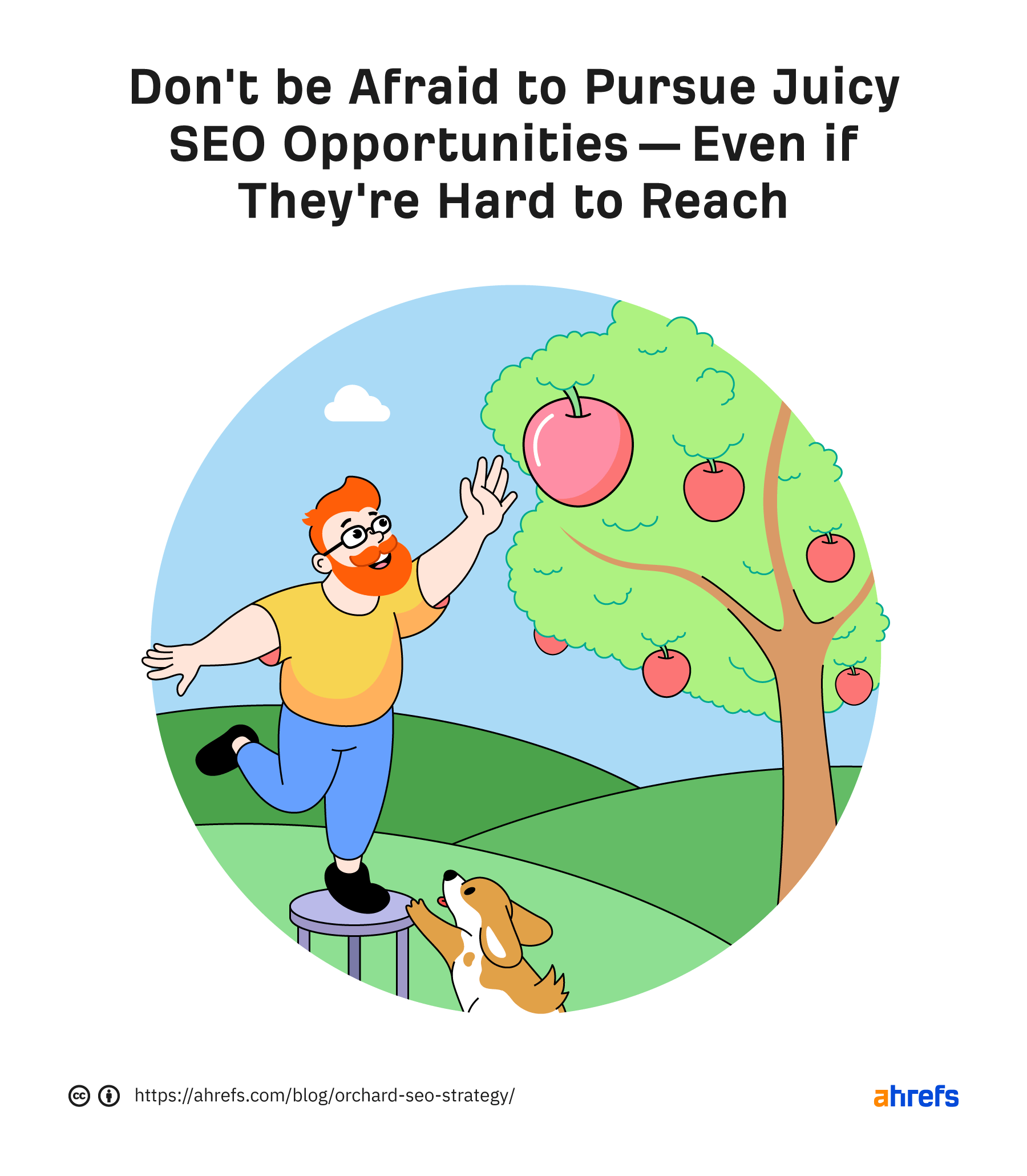 Don't be afraid to pursue juicy SEO opportunities - even if they're hard to reach