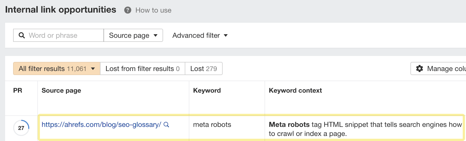 Изображение: Ahrefs.com