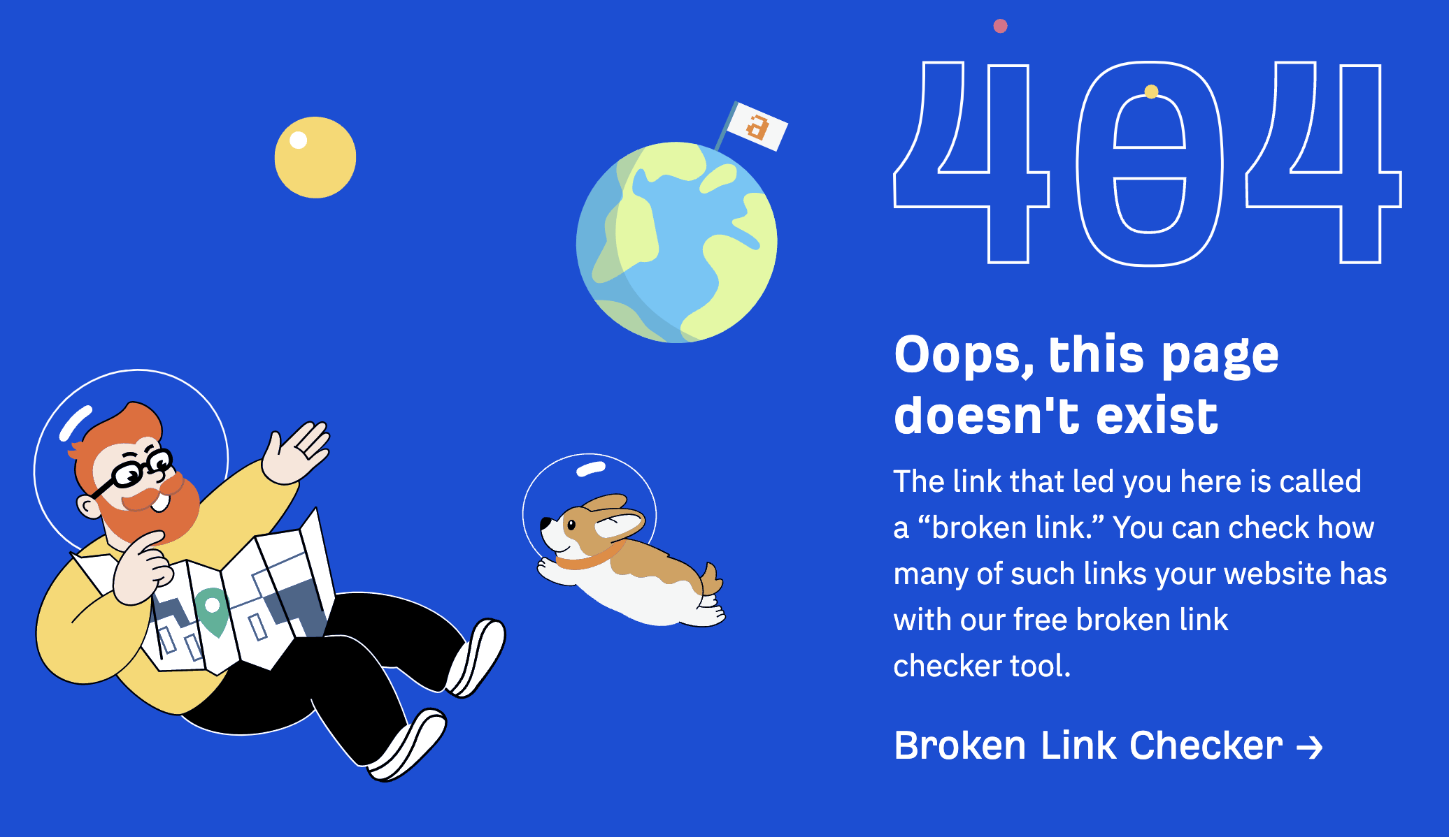 ahrefs.com'da bir 404 sayfası