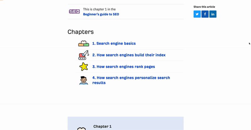 Subpage of "How Search Engines Work" 