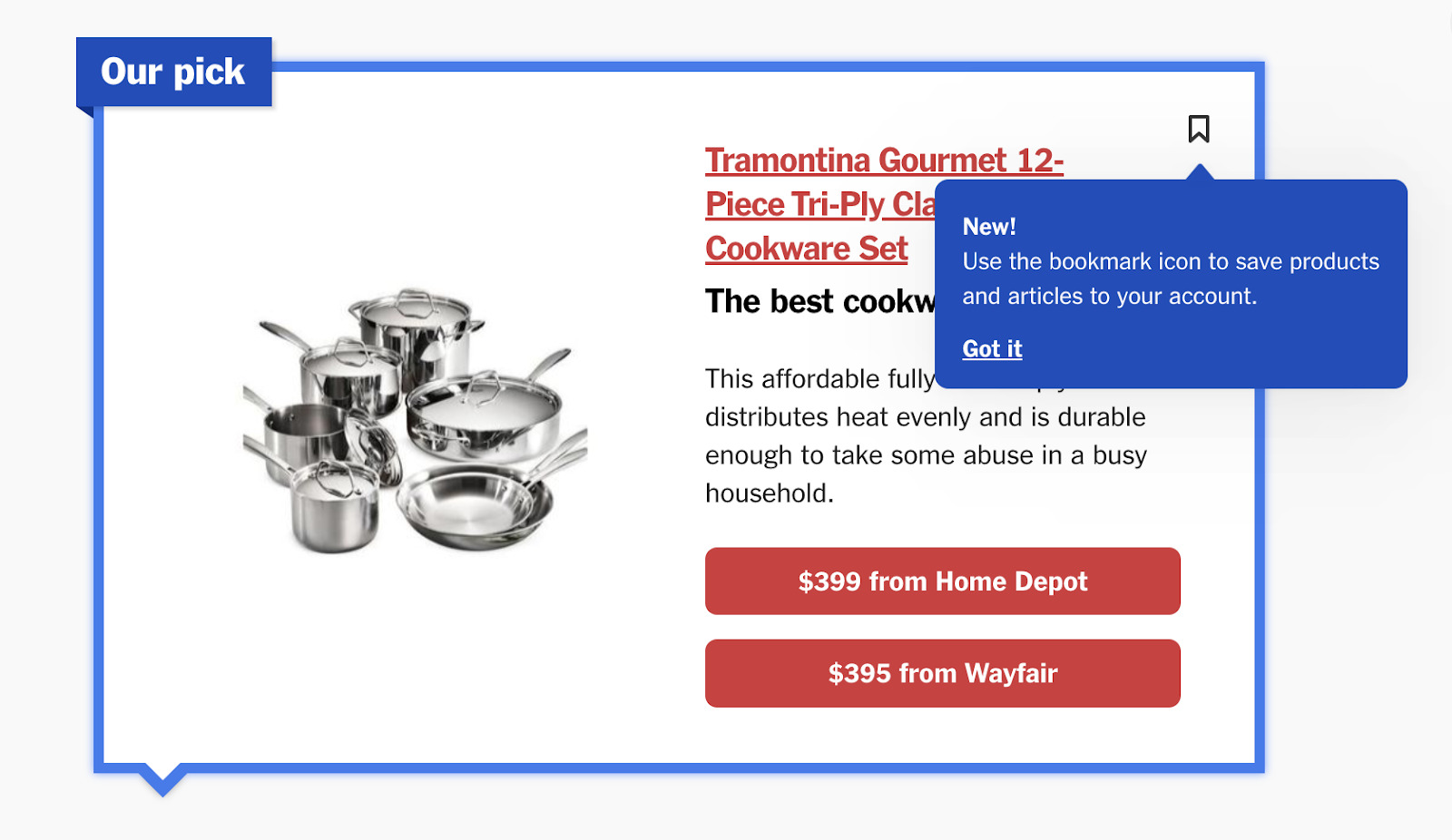 Wirecutter deals home depot