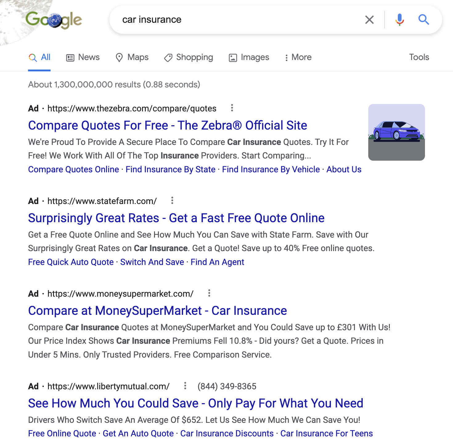 Search results for "car insurance"