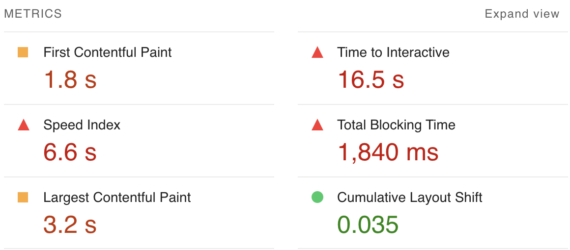 Verificando a velocidade da página na ferramenta PageSpeed ​​Insights do Google
