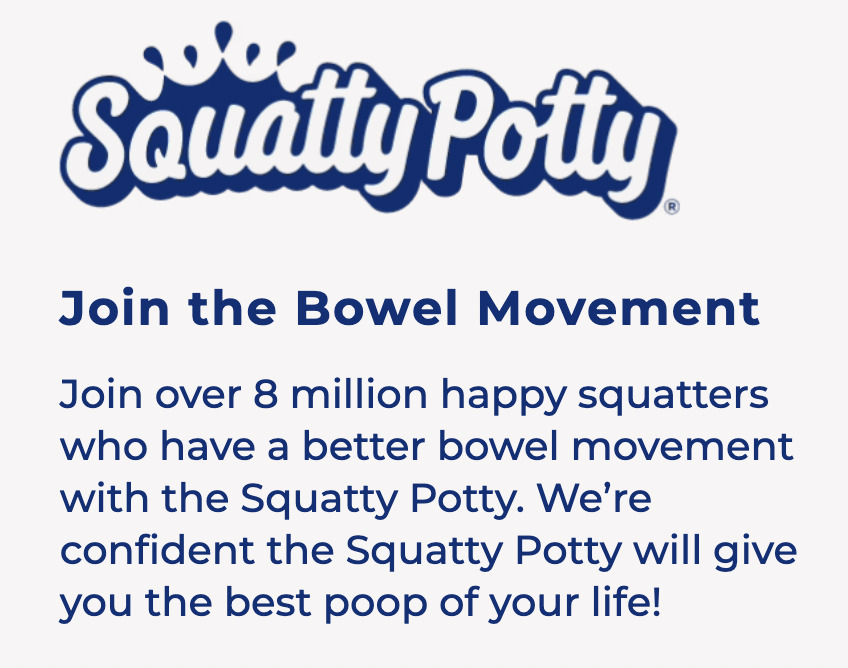 Squatty Potty brand mission
