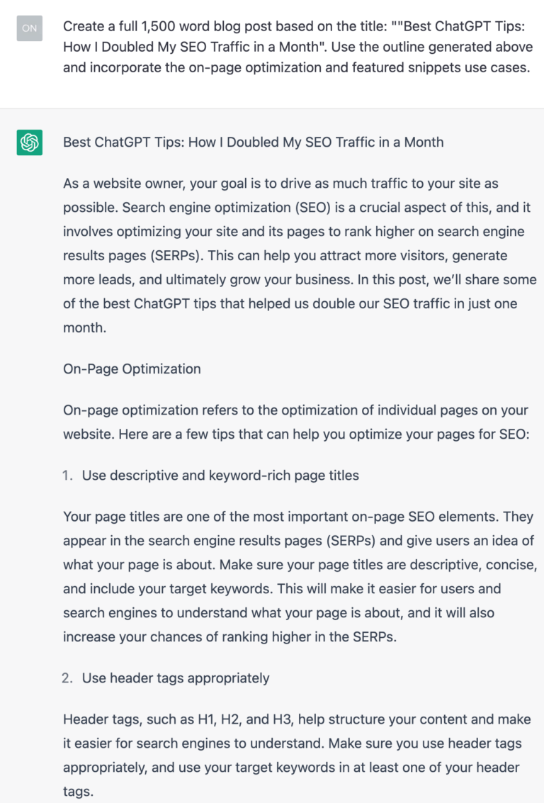 Chatgpt For Seo 9 Best Use Cases And 4 Suboptimal Ones