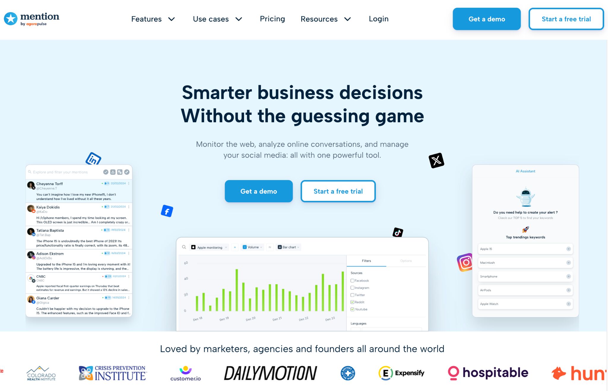 Mention homepage. 
