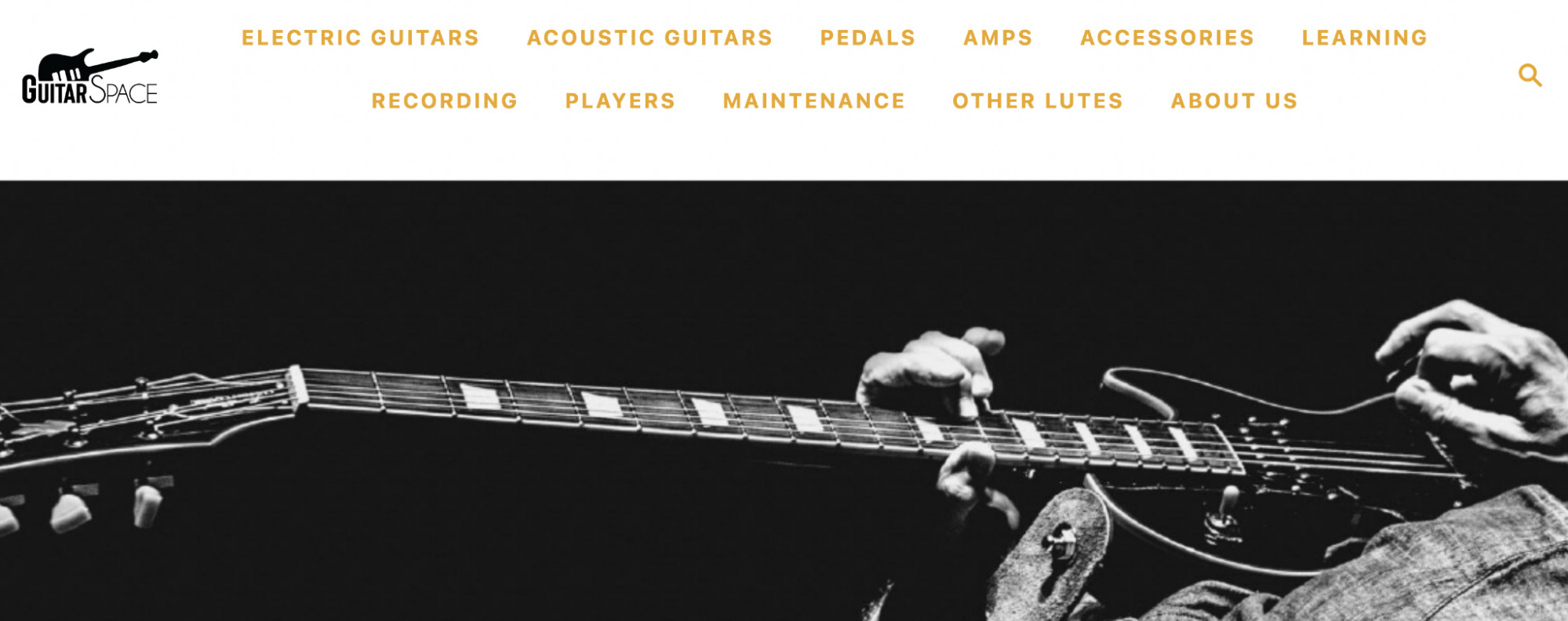 Guitar Space homepage