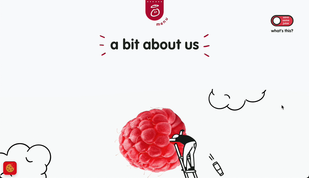 Example of a brand story from Innocent Drinks
