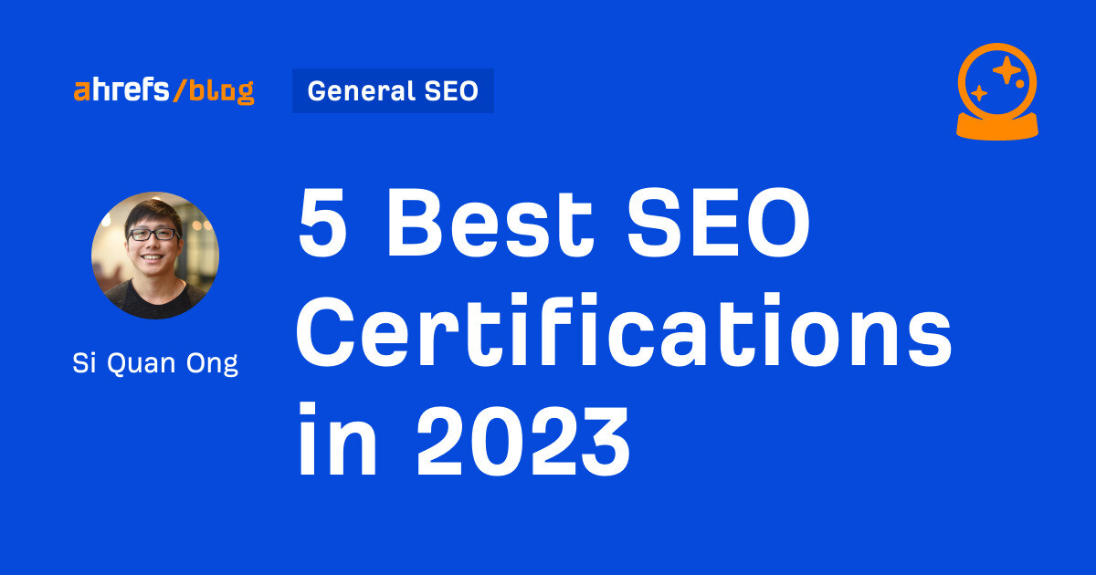 5 Best SEO Certifications in 2023