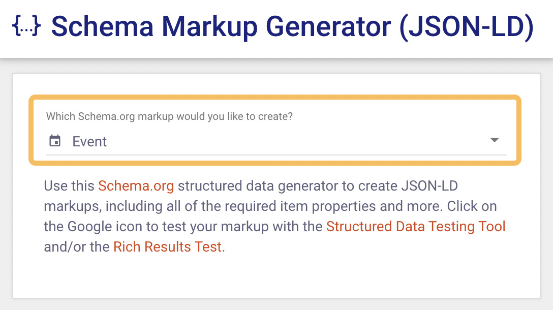 Schema Markup Generator JSON-lD, via technicalseo.com
