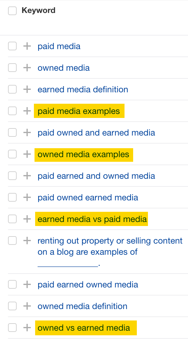 Examples of subtopics we s،uld cover on our page
