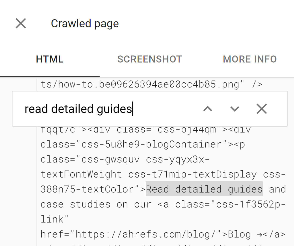 Searching for text within the DOM to make sure it's loaded by default on JavaScript sites