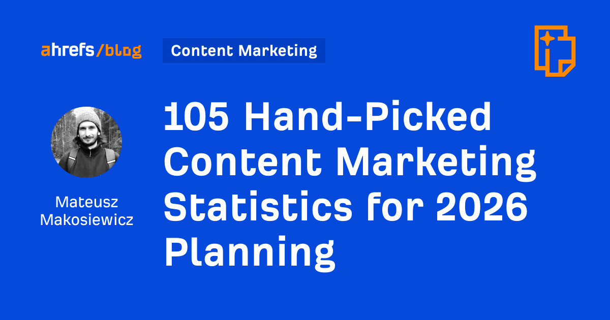 105 Hand-Picked Content Marketing Statistics for 2026 Planning
