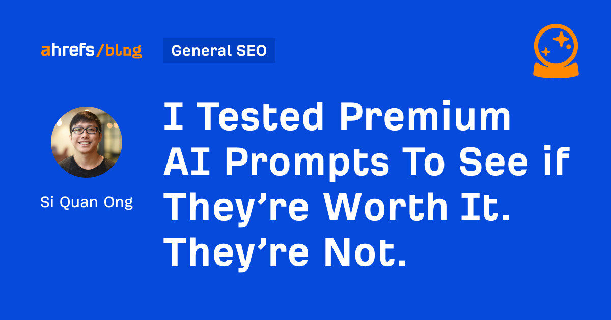 I Tested Premium AI Prompts To See if They’re Worth It. They’re Not.