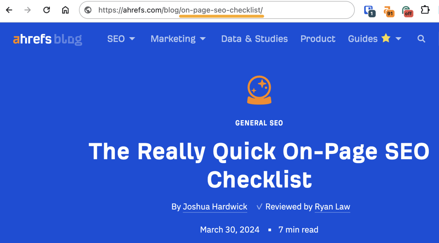 A Comprehensive OnPage SEO Checklist for 2024