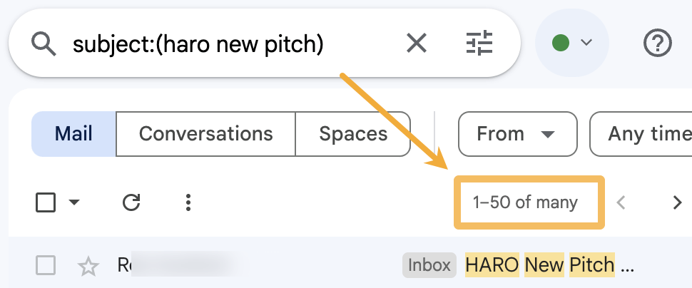 Hundreds of pitches I received from just three HARO requests