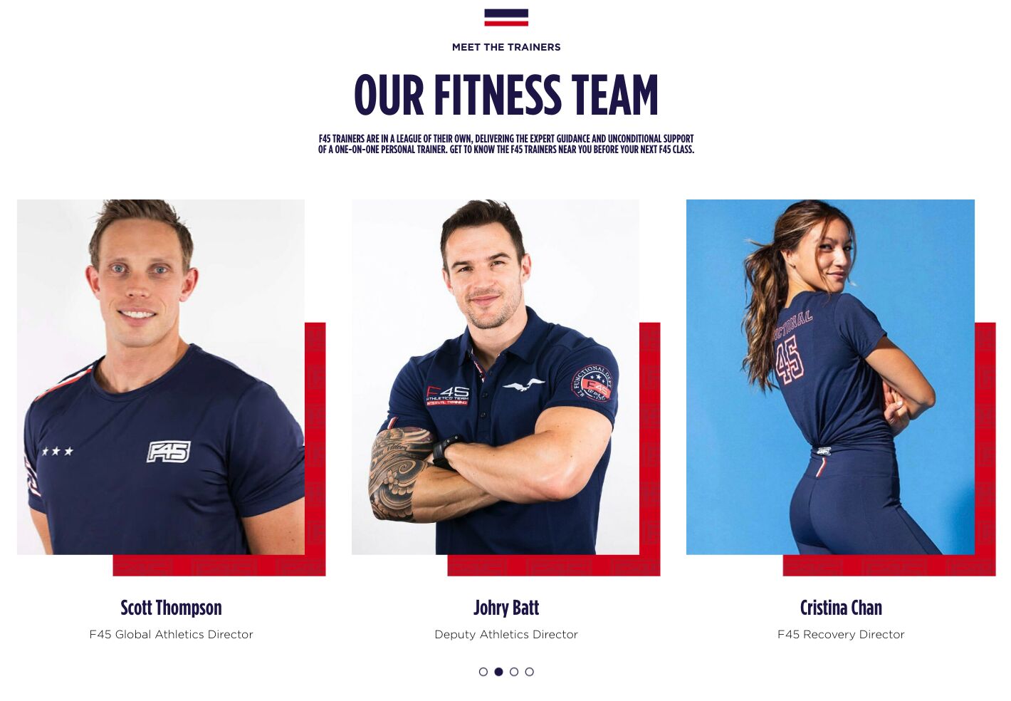 F45's team at the Pooler location