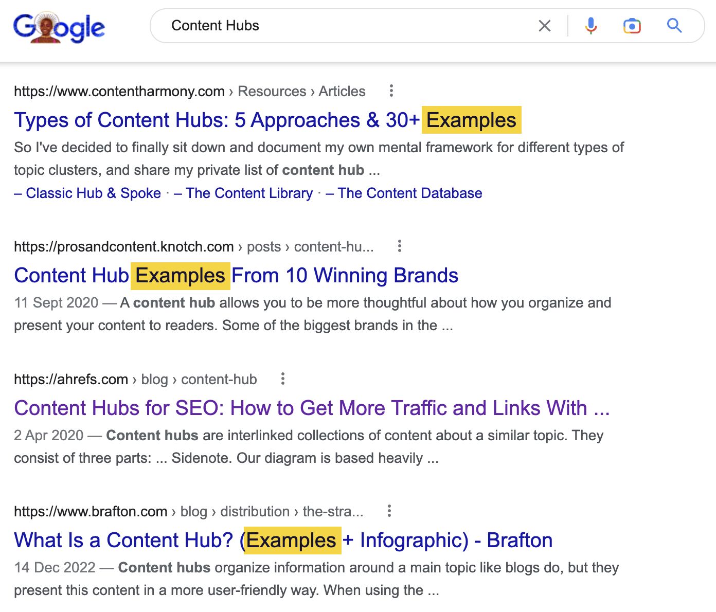 Top results for "content hubs"