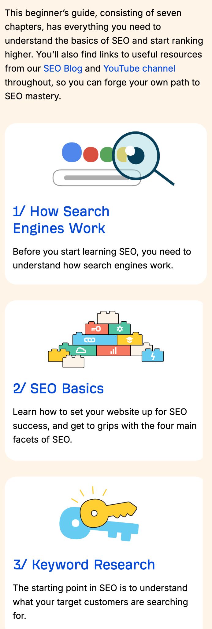 Our beginner's guide to SEO