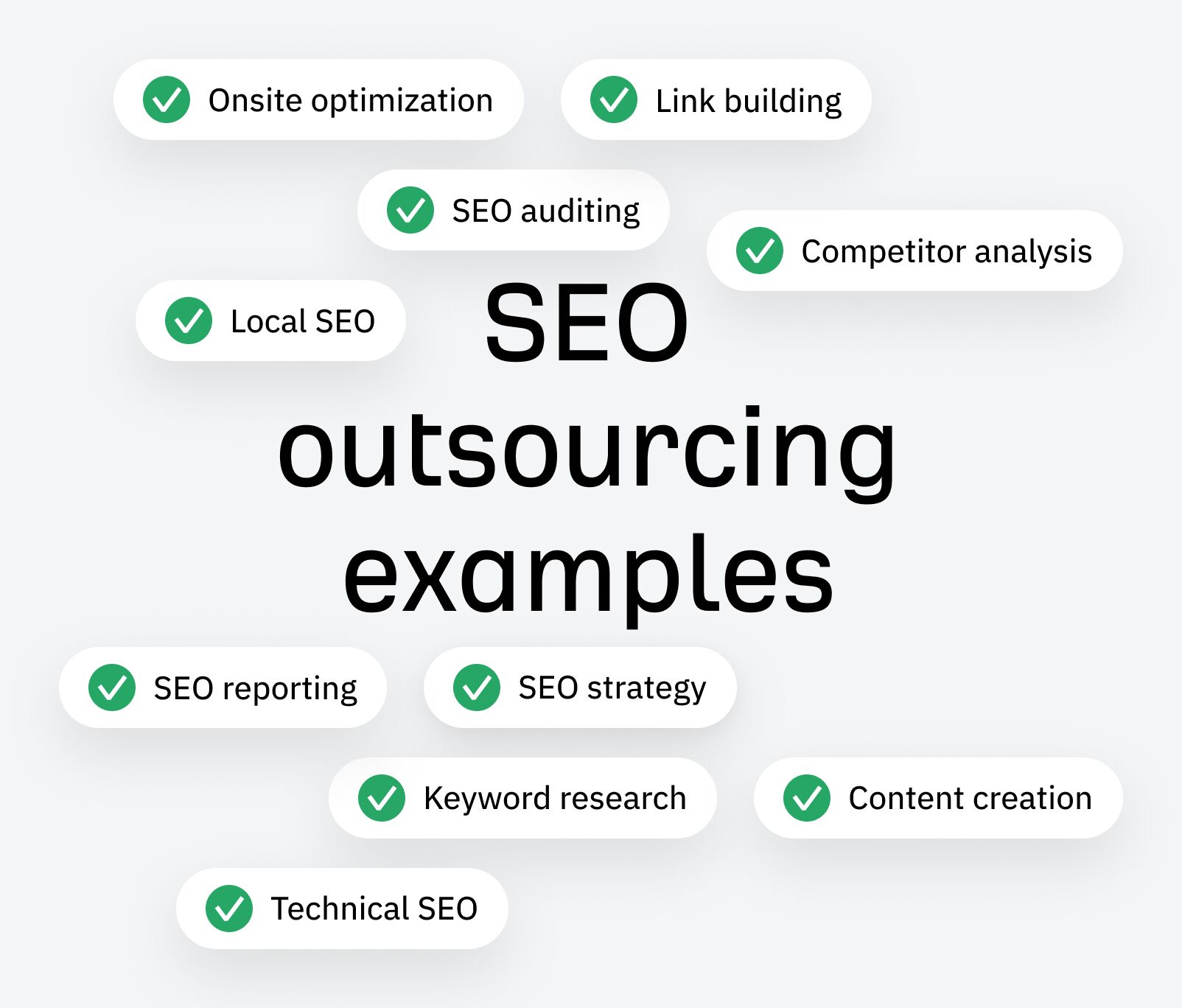 SEO Outsourcing Examples Illustration