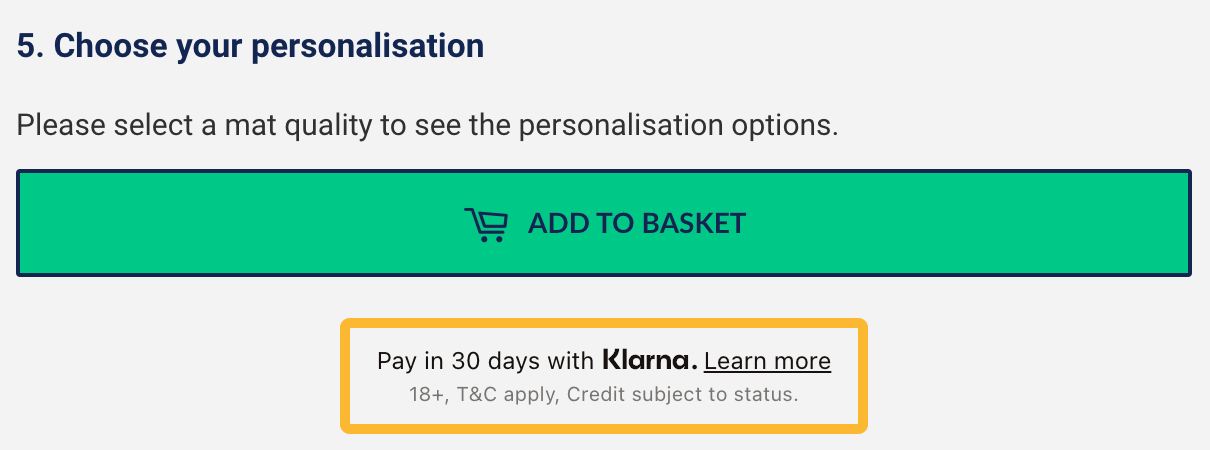 Ash added this payment option to increase conversions even further