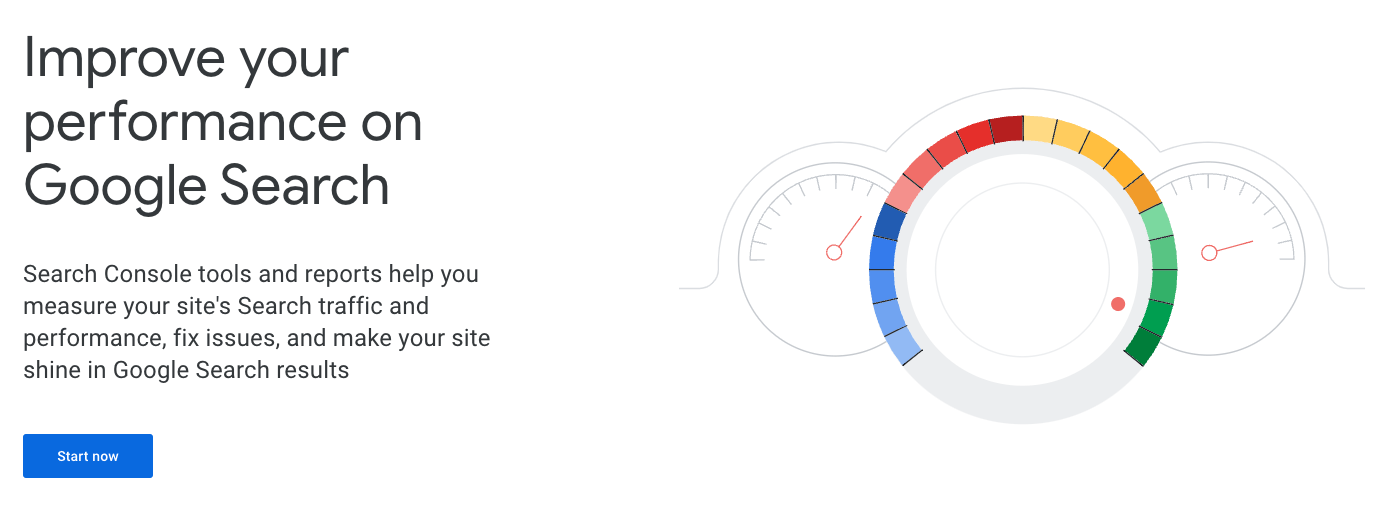 Getting started with Google Search Console.