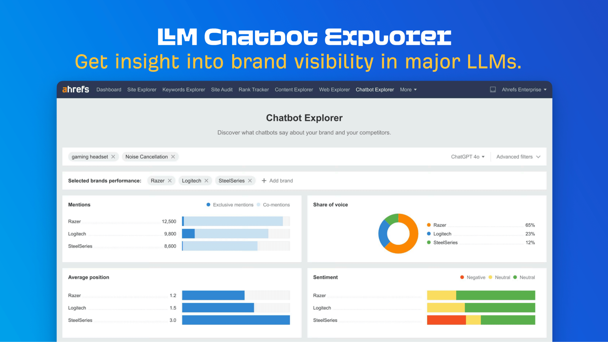 Our LLM Chatbot Explorer