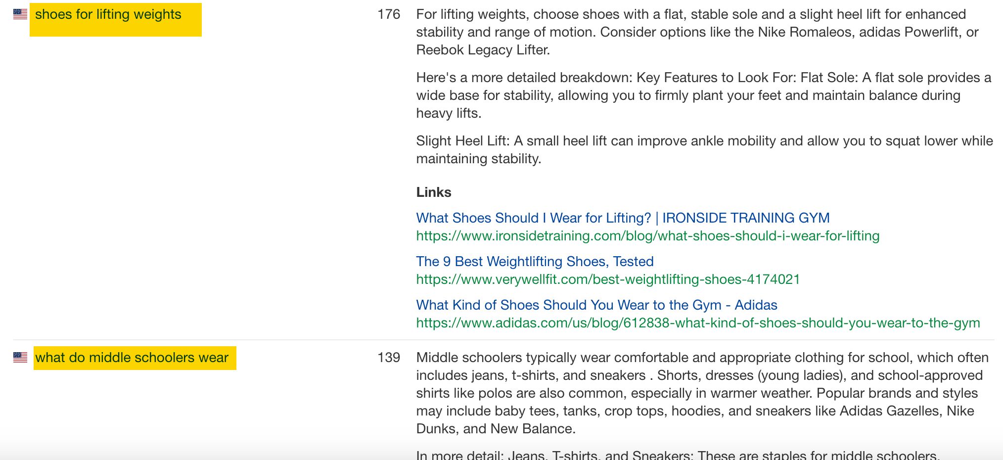 Find competitor mentions using brand mentions in AI overviews - results in Brand Radar. 