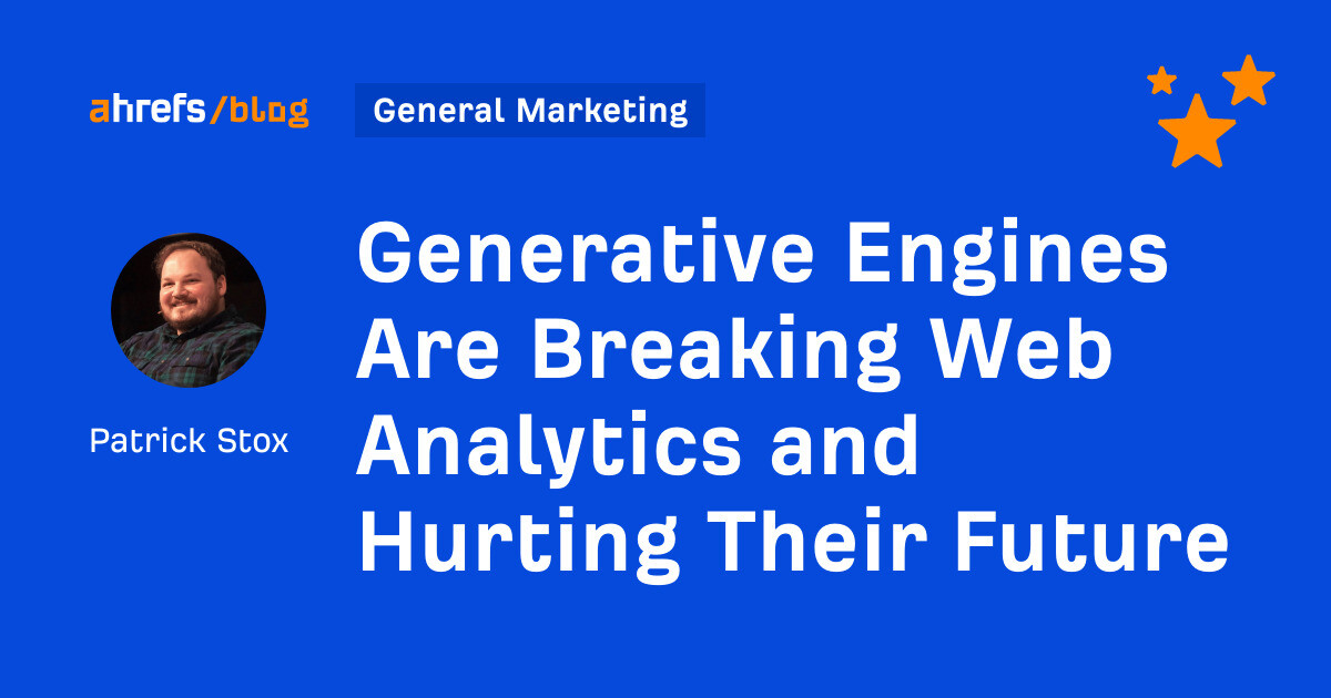 Generative Engines Are Breaking Web Analytics and Hurting Their Future