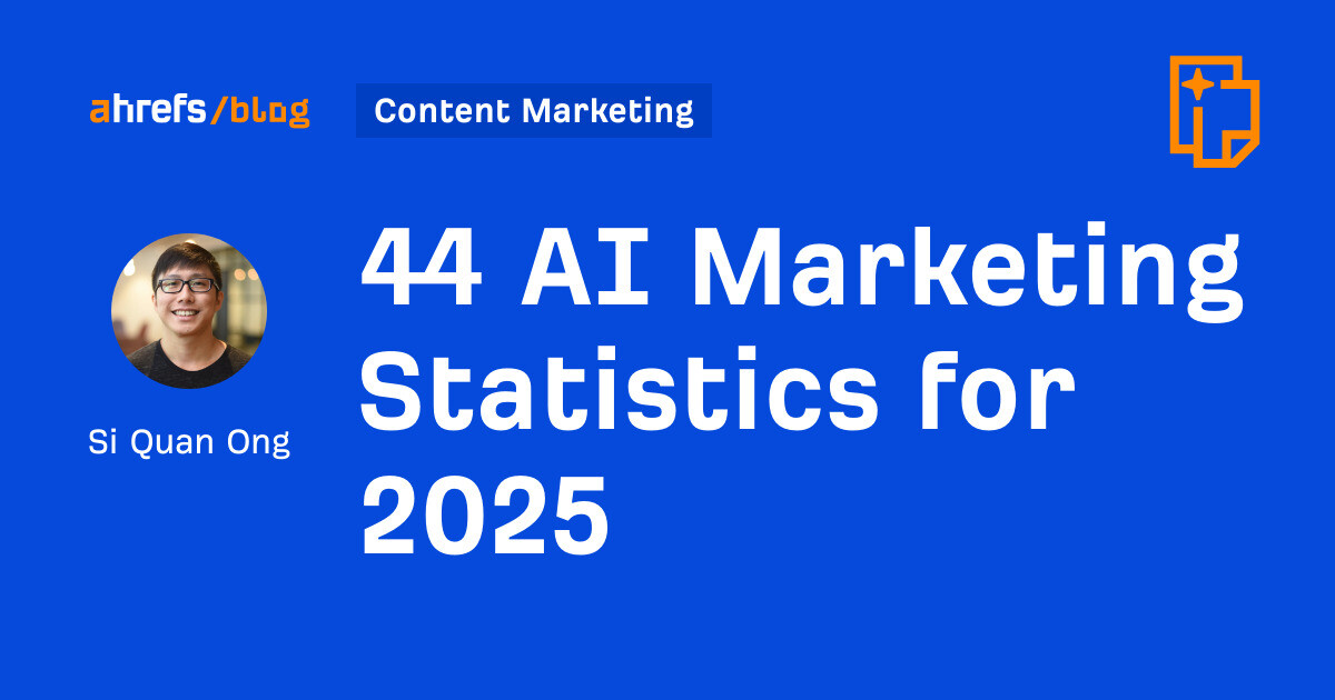 44 AI Marketing Statistics for 2025