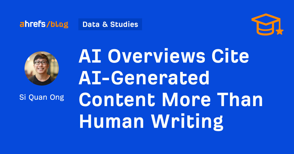AI Overviews Cite AI-Generated Content More Than Human Writing