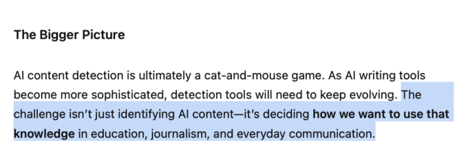 How to Detect AI-Generated Content
