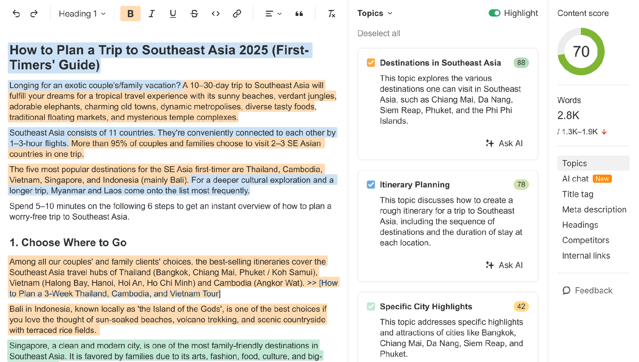 Product screenshot