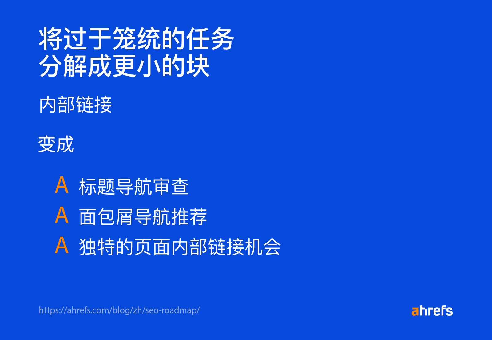 任务被分解为多个任务